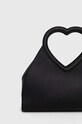 Kožená kabelka Love Moschino černá JC4350PP0I