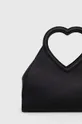 чёрный Кожаная сумочка Love Moschino