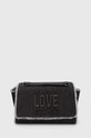 Kabelka Love Moschino nášivka čierna JC4317PP0I