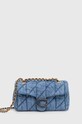 Сумочка Coach кожа голубой CR701