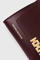Kožená kabelka Victoria Beckham burgundské B224AAC005665A