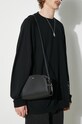 A.P.C. poseta de piele sac demi-lune PXAWV.F61048.LZZ