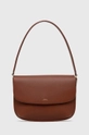 brown A.P.C. leather handbag sac sarah shoulder Women’s