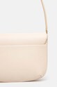 Akcesoria A.P.C. torebka skórzana sac sarah shoulder PXAWV.F61526.AAH beżowy