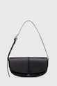 A.P.C. leather handbag sac betty shoulder strapless black PXAWV.F61834.LZZ