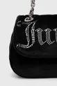 μαύρο Βελούδινη τσάντα Juicy Couture