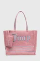 różowy Juicy Couture torba plażowa Damski