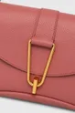 rózsaszín Coccinelle bőr táska