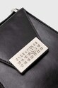 Kožna torba MM6 Maison Margiela Numbers Vertical Mini Bag crna SB5WG0018