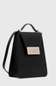 MM6 Maison Margiela leather handbag Numbers Vertical Mini Bag SB5WG0018 black SS24