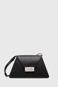 MM6 Maison Margiela borsa a mano in pelle semplice nero SB5ZH0010