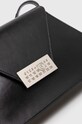MM6 Maison Margiela borsa a mano in pelle Numeric Bag Medium nero SB6ZH0015