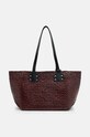 AllSaints torebka MOSLEY STRAW TOTE WB725Z żółty SS24