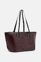Akcesoria AllSaints torebka MOSLEY STRAW TOTE WB725Z żółty