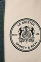Sporty & Rich handbag x Le Bristol Paris Bristol Crest Tote bag beige ACAW2326NT
