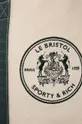 bej Sporty & Rich poseta x Le Bristol Paris Bristol Crest Tote bag