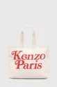 bej Kenzo geanta de bumbac De femei