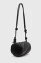 černá Kožená kabelka Fiorucci Black Leather Mella Bag Dámský