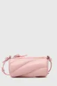 Kožená kabelka Fiorucci Baby Pink Leather Mini Mella Bag ružová