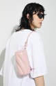 Kožená kabelka Fiorucci Baby Pink Leather Mini Mella Bag U01FPABA002LE04PN02