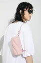 Δερμάτινη τσάντα Fiorucci Baby Pink Leather Mini Mella Bag