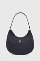 Tommy Hilfiger torebka nie mieści A4 granatowy AW0AW17003