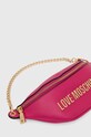 Love Moschino nerka skórzana JC4329PP0GK1060A różowy SS24