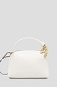 JW Anderson leather handbag Small Corner Bag detachable strap white HB0603.LA0307.002