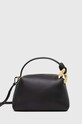 JW Anderson leather handbag Small Corner Bag grain leather black HB0603.LA0307.999