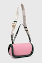 JW Anderson leather handbag The Bumper-15 HB0577.LA0088.332 pink SS24