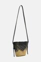 Akcesoria AllSaints torebka EBRO STRAW CROSSBODY W075XA czarny