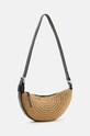 Accesorii AllSaints poseta HALF MOON KNOT XBODY W155XA bej
