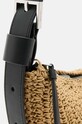 AllSaints torebka HALF MOON KNOT XBODY beżowy W155XA