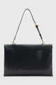 Kožená kabelka AllSaints LUCA SHOULDER BAG čierna