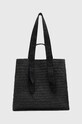 Τσάντα AllSaints LULLAH N/S TOTE W081XA μαύρο SS24