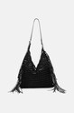 Kabelka AllSaints SABINE SHOULDER BAG hladký černá W080XA