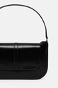 Akcesoria By Far torebka skórzana 19PFMDASBLWMED czarny