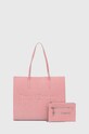 Juicy Couture borsetta applique rosa BEJQS2535WTV