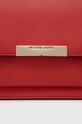 Akcesoria MICHAEL Michael Kors torebka skórzana 32T0LJ4C0L czerwony
