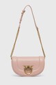 Pinko torebka skórzana 101971.A0QO różowy SS24