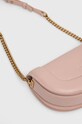 Pinko torebka skórzana różowy 101971.A0QO