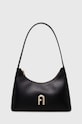 Kožená kabelka Furla usňová koža čierna WB00863.AX07333.06000