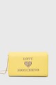 Love Moschino kézitáska szintetikus bőr sárga JC4083PP1CLF0