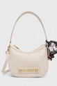 Love Moschino torebka nie mieści A4 beżowy JC4222PP08KD0