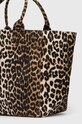 Doplnky Bavlnená taška Superdry Shopper XXL Print A5822 hnedá