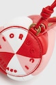 Kožená kabelka Fiorucci Tricolor Leather Mini Mella Bag červená U01FPABA002LE04MU01