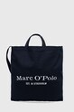 Marc O'Polo pamut táska textil sötétkék B0118680301800