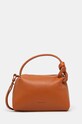 Kožna torba JW Anderson The Jwa Small Corner Bag bez uzorka smeđa HB0619.LA0307.142