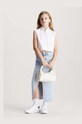 Detská kabelka Calvin Klein Jeans IU0IU00603.PPYH béžová