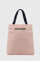 roza Dječja torba Tommy Hilfiger Za djevojčice